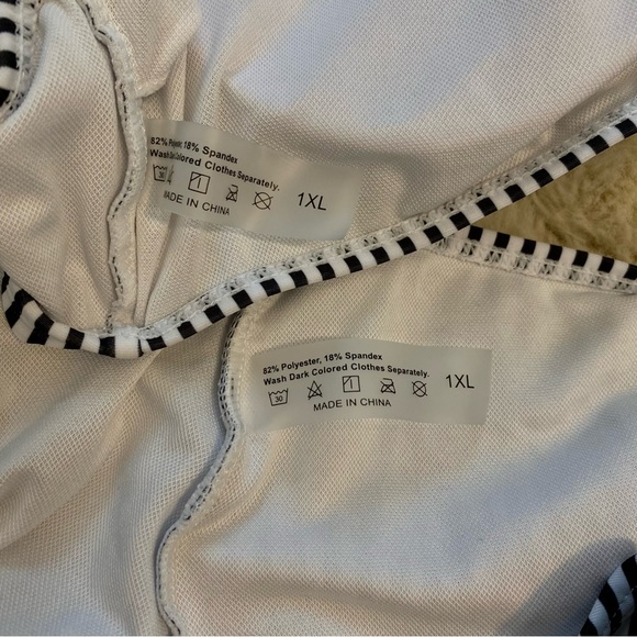 Striped high waisted bikini set - Picture 7 of 7